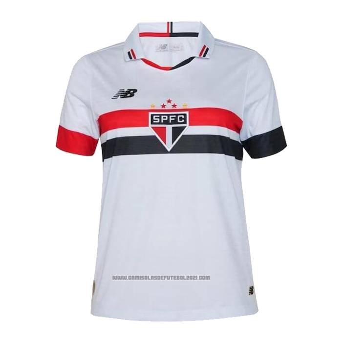 Camisola Sao Paulo 1º Mulher 2024